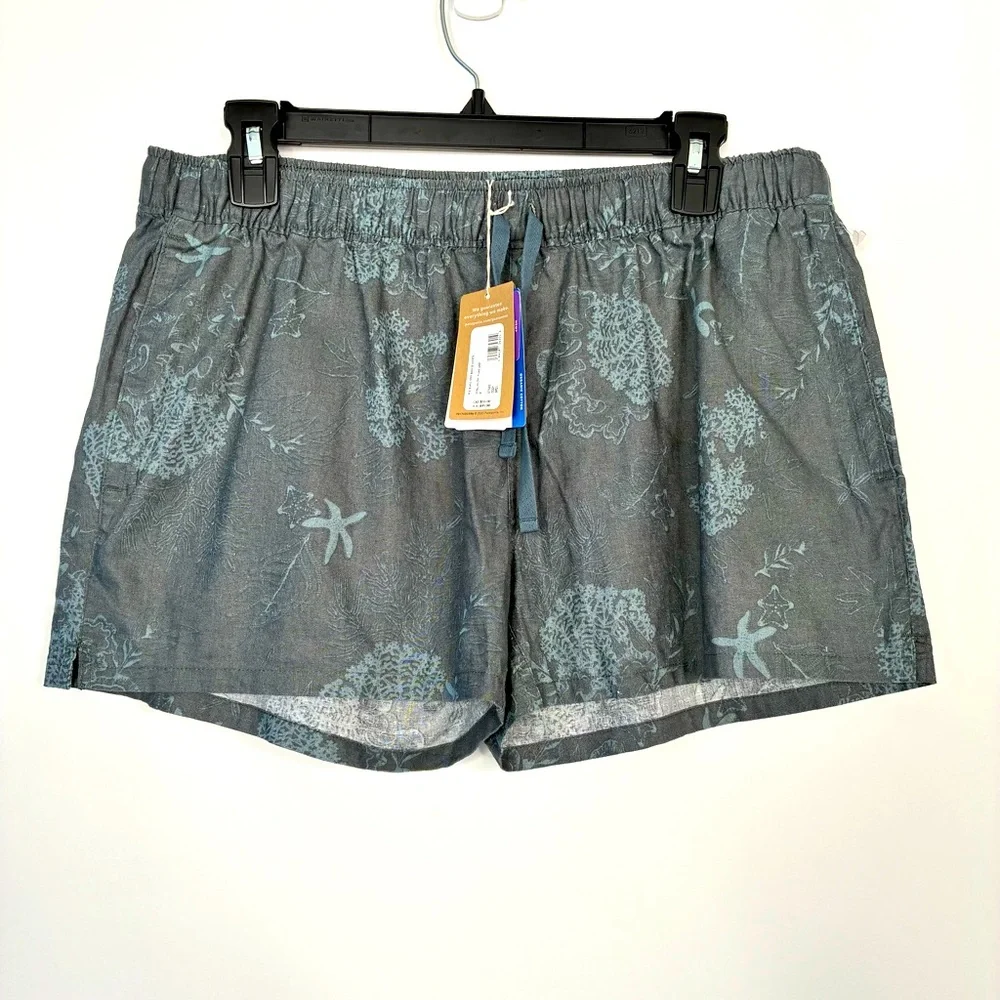 NWT Patagonia Women's Island Hemp Baggies Shorts NWT Size M #0014